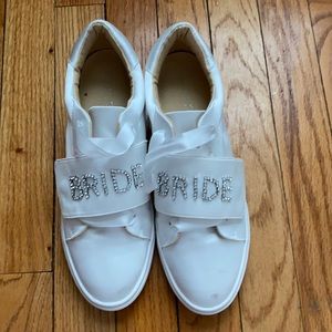 Betsey Johnson Bride tennis shoes